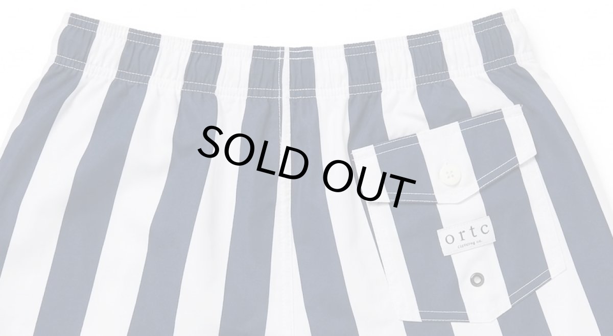 画像5: 【50%OFF】Ortc clothing  WIDEストライププリント スイムショーツ メンズ/レディース (5)