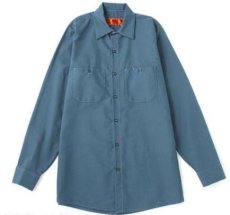 画像2: 【REDKAP】4.25ozワークシャツ長袖　メンズ/レディース (2)