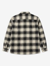 画像4: BACKHEAD バックヘッド　綿100％ ビエラ素材 オンブレチェック レギュラーカラーシャツ　全3色　メンズ/レディース (4)