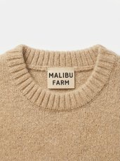 画像9: MALIBU FARM マリブファーム   シャギークルーネックニット 全5色 メンズ/レディース (9)