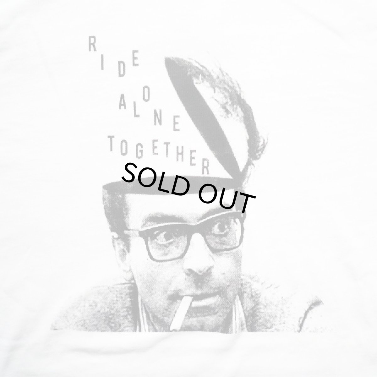 画像3: LONE WOLFS ローンウルフズ Tシャツ GLASSES PHOTO ホワイト メンズ (3)