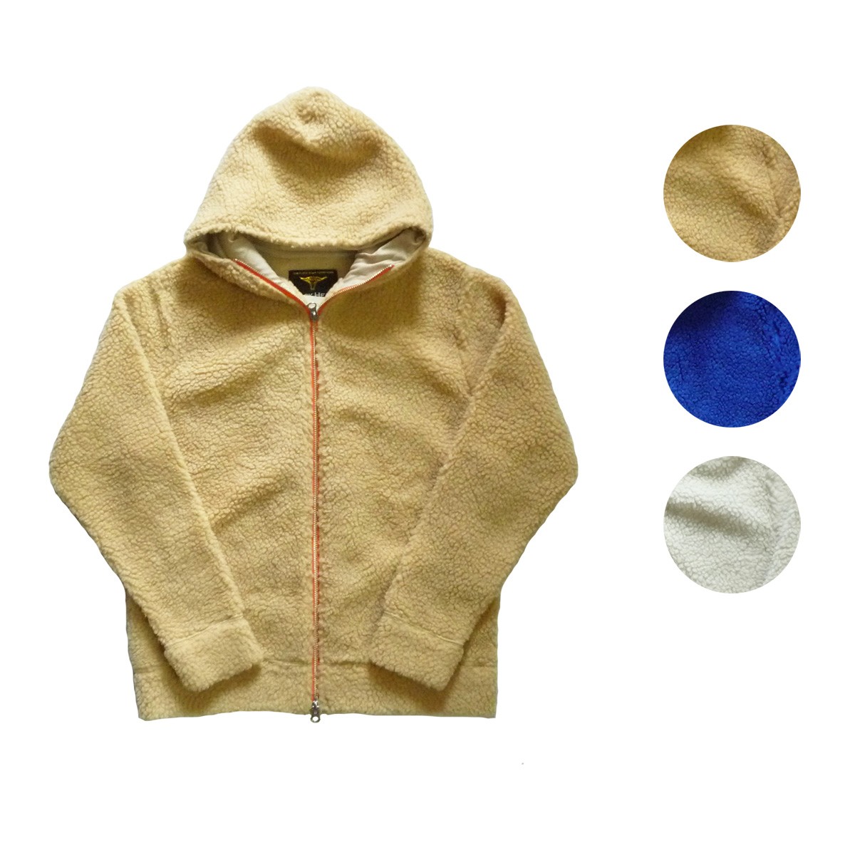Back Head バックヘッド ボアフリース ビーチフーディー 全3色 メンズ Back Head バックヘッド ボアフリース ビーチフーディー 全3色 メンズ