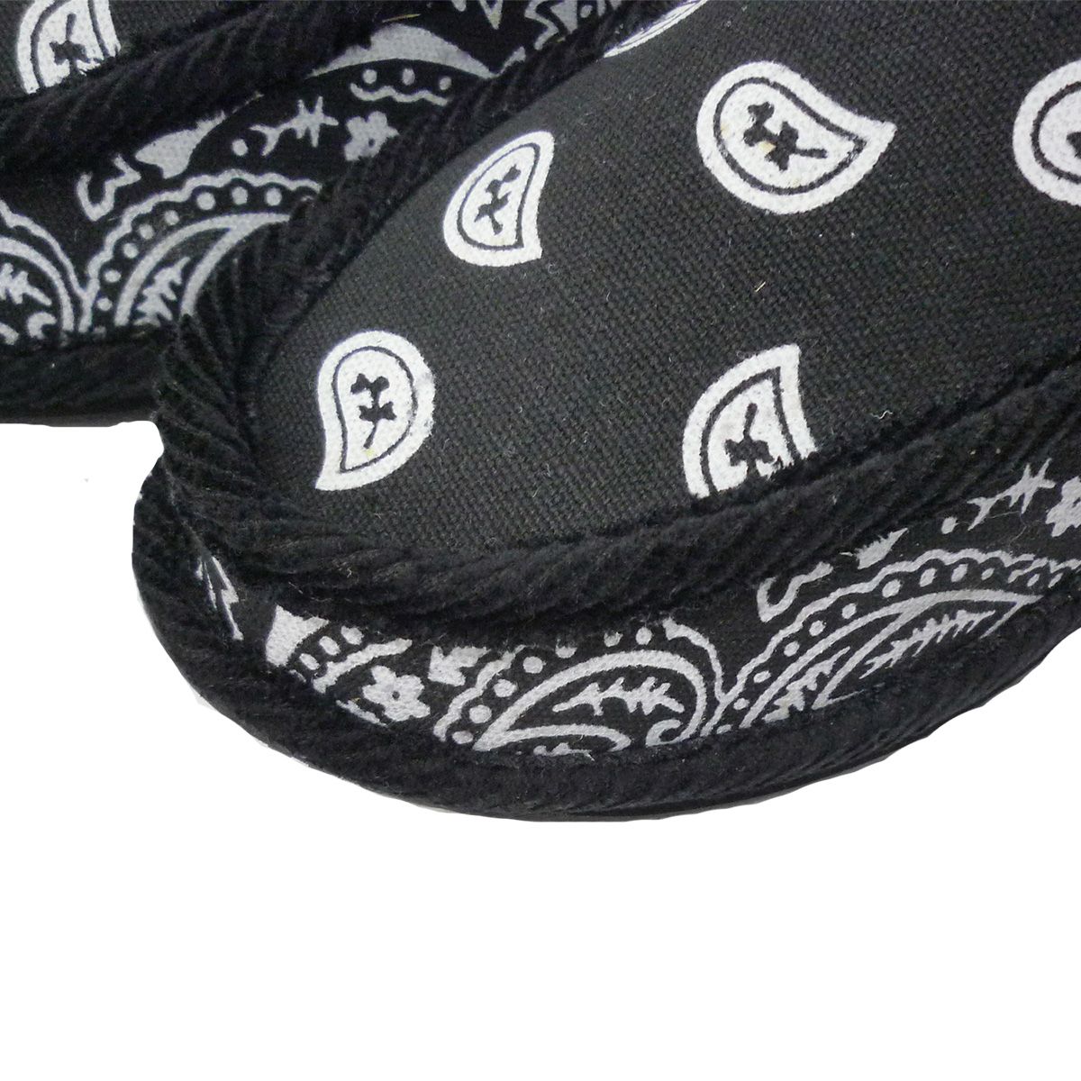 Trooper America トゥルーパーアメリカ Bandana Boa Slipper Black メンズ