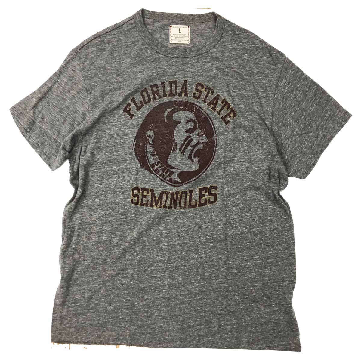 Tailgate テイルゲート Tシャツ Florida Stateｔシャツ Heather Grey 限定lサイズ メンズ レディース