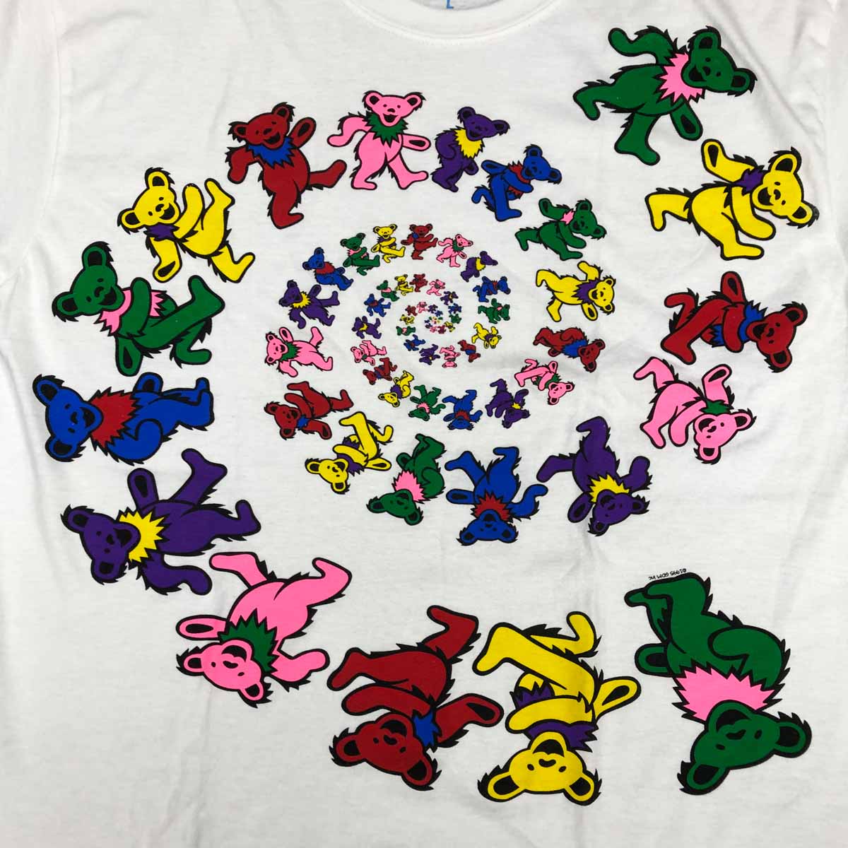 grateful dead spiral bears shirt