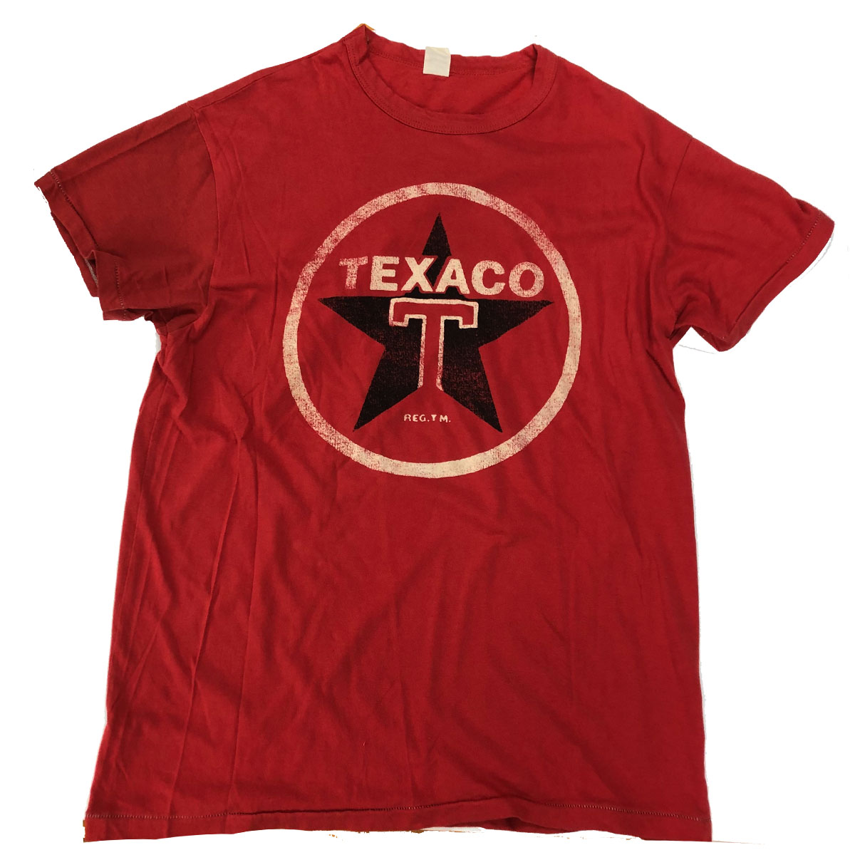 画像1: TAILGATE テイルゲート TEXACO Tシャツ　RED　メンズ/レディース (1)