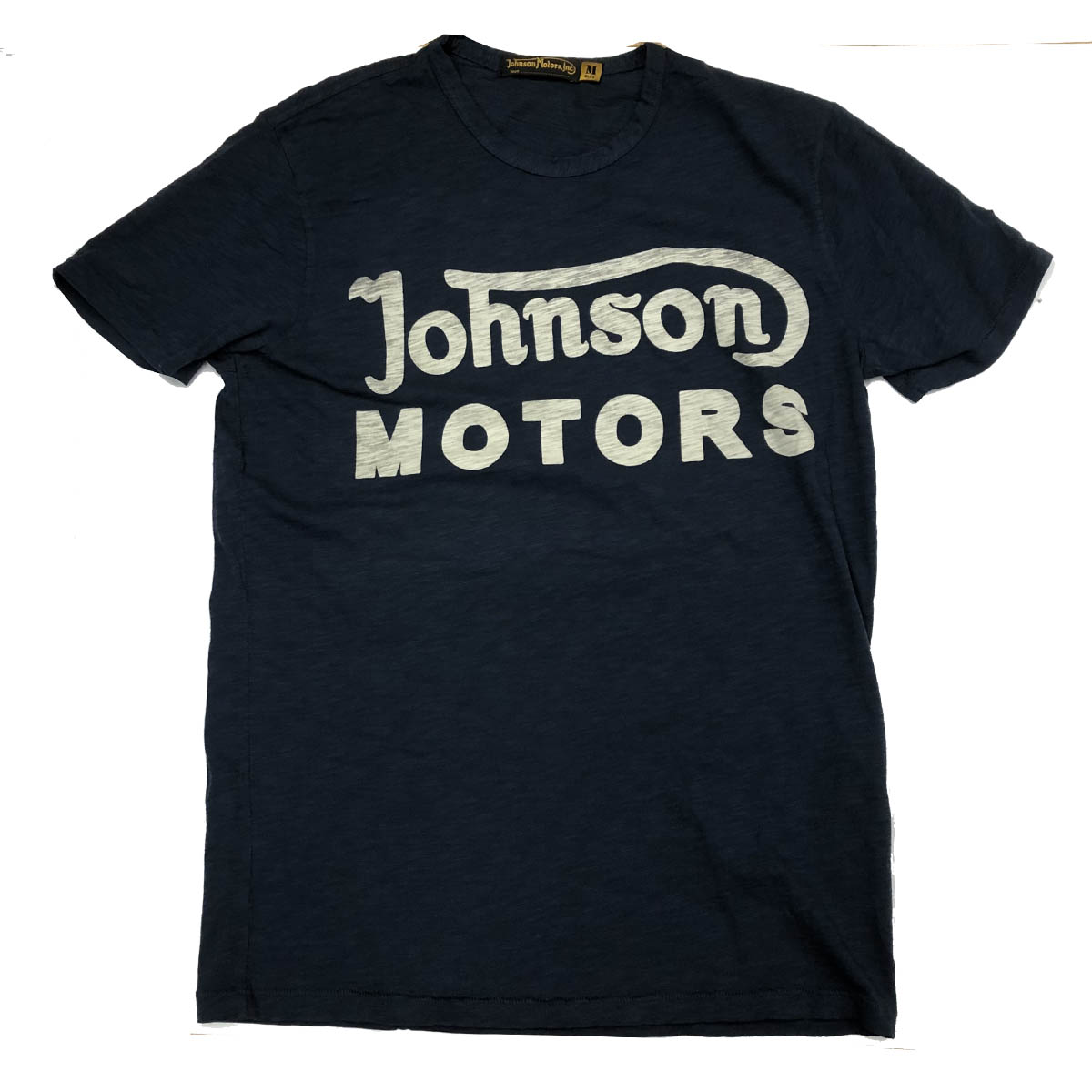 画像1: JOHNSON MOTORS ジョンソンモーターズ  CLASSIC38 Tシャツ  DARK NAVY メンズ/レディース (1)