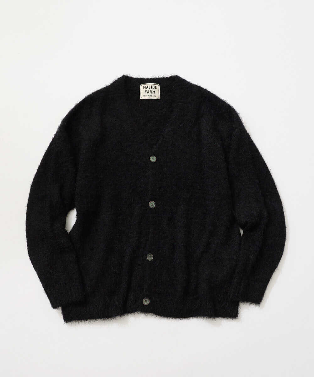 画像3: MALIBU FARM マリブファーム  モヘア風ニットカーディガン 全4色 メンズ/レディース (3)
