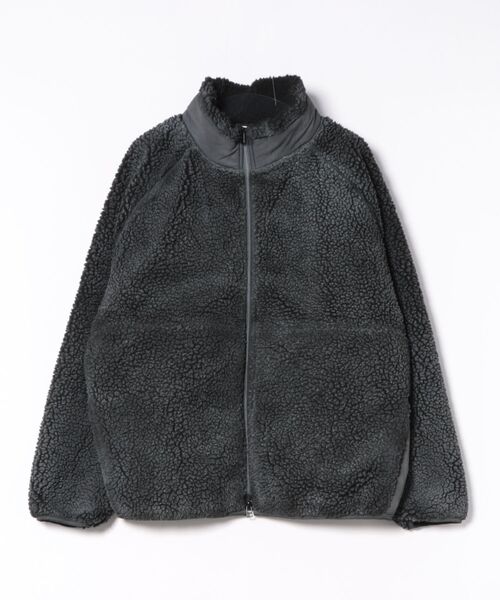画像1: BACK HEAD バックヘッド  ヴィンテージ加工 ボアフリース ジップジャケット 3色 KHK NAVY BLACK メンズ/レディース (1)